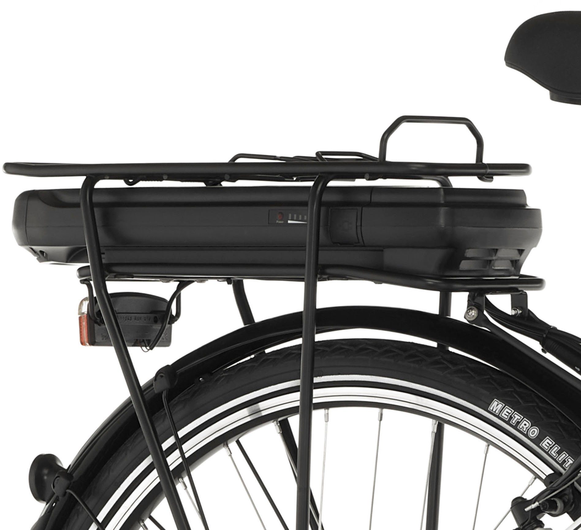 FISCHER Fahrrad E-Bike CITA ECU 2200 522, 7 Gang Shimano Nexus Schaltwerk, Nabenschaltung, Frontmotor, 522 Wh Akku, (mit Fahrradschloss)