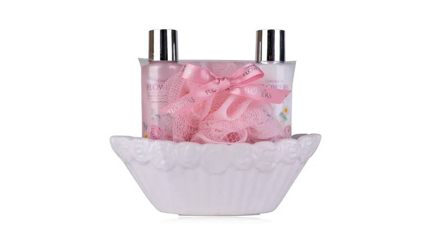Accentra Badeset I dream of Flowers Geschenkpackung
