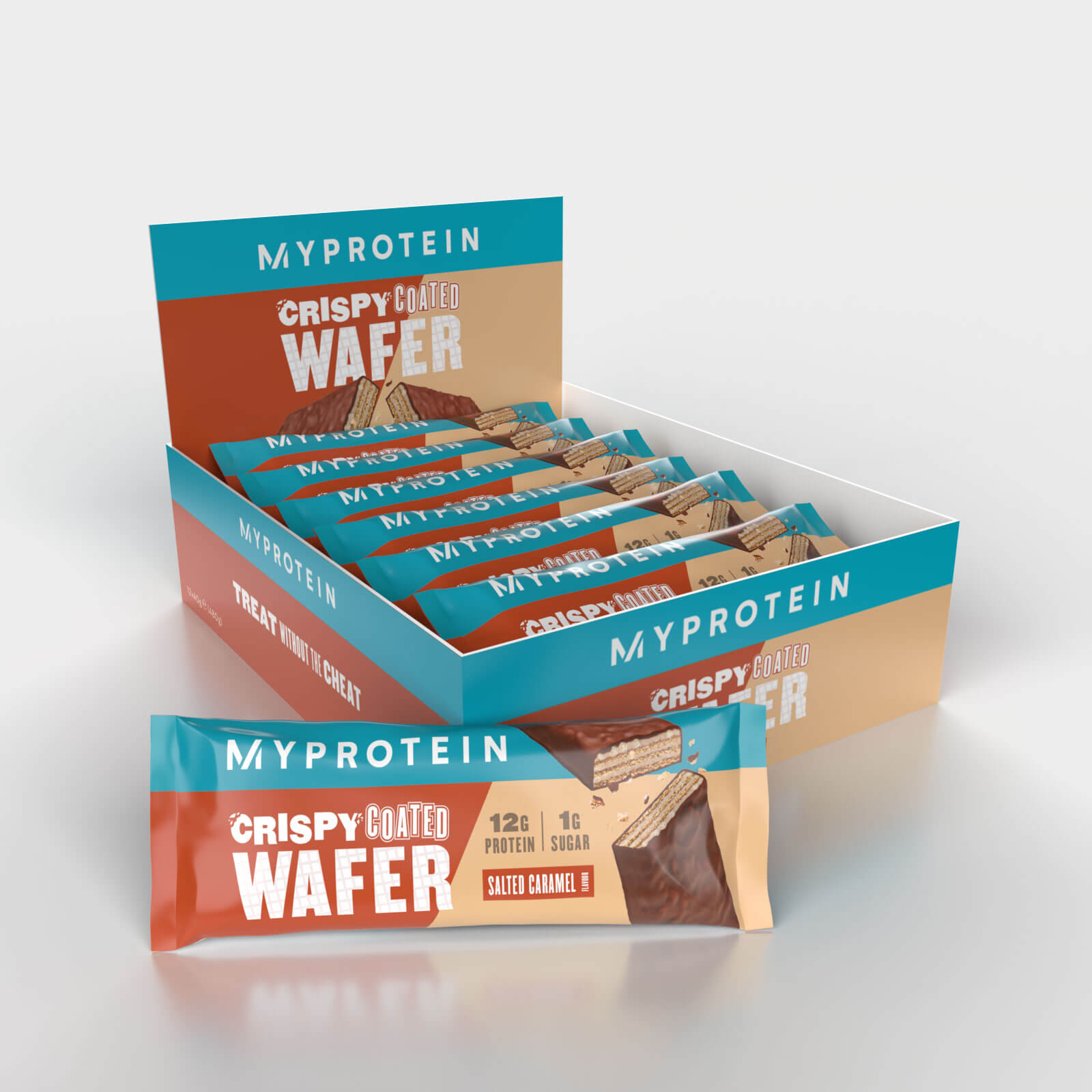Crispy Coated Wafer, Salted Caramel, 12x40g