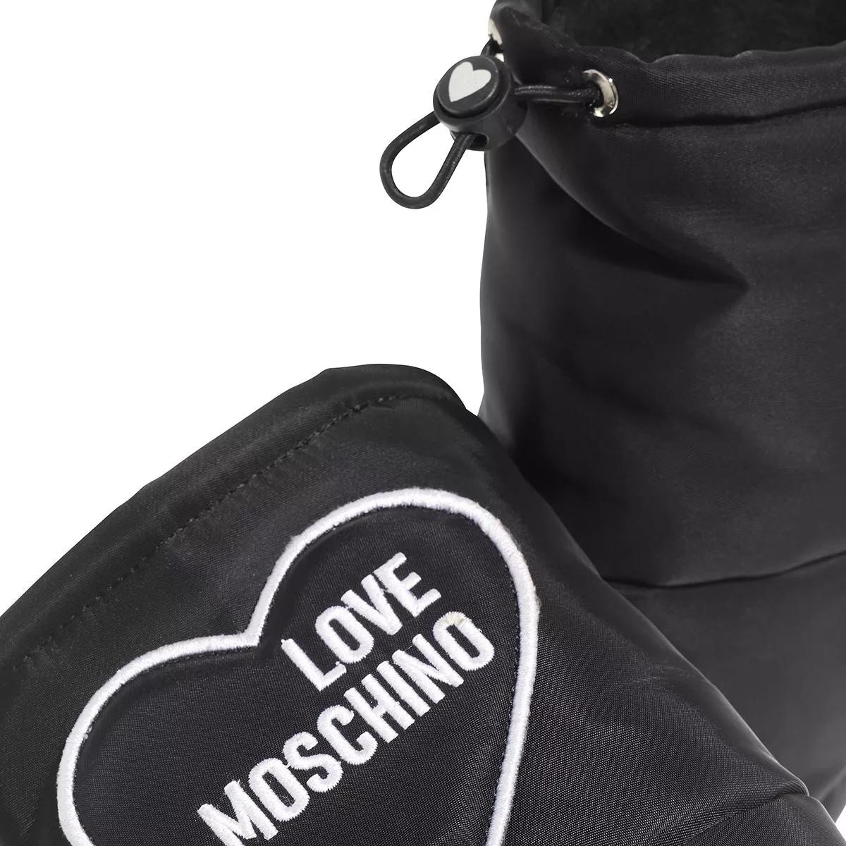 MOSCHINO Stiefeletten schwarz Winterstiefel