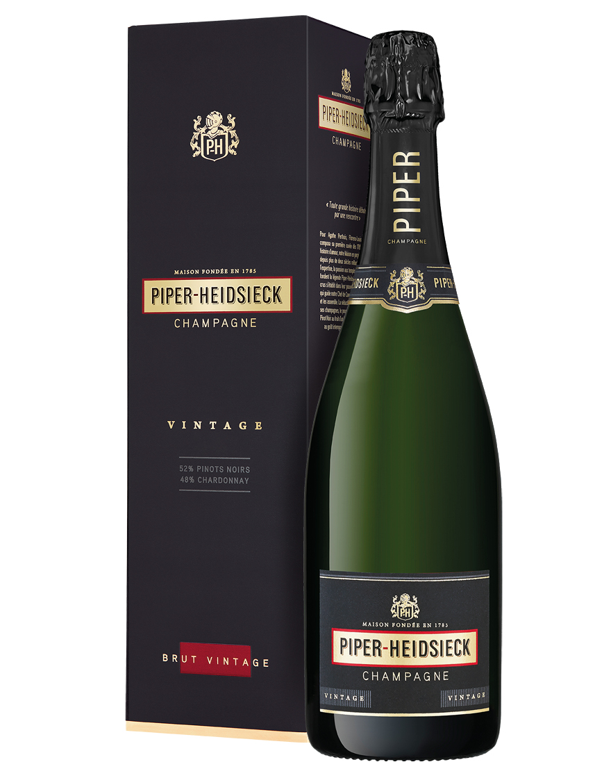 Champagne Brut AOC Vintage 2014 Piper-Heidsieck 0,75 ℓ, En Étui