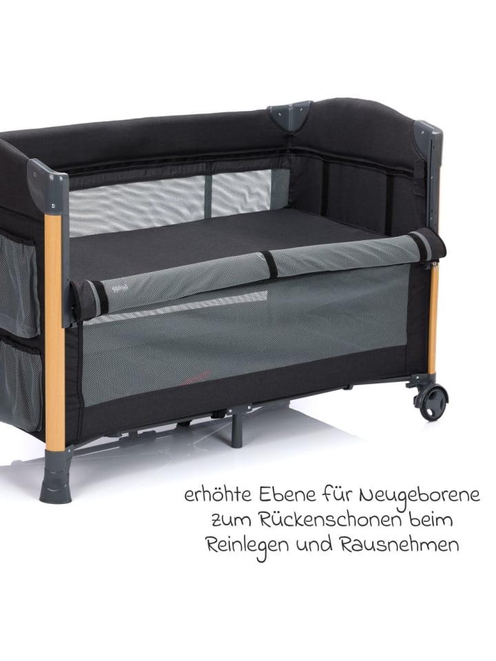 fillikid 2 in 1 Reisebett & Beistellbett Cadiz in in grau günstig kaufen onesize