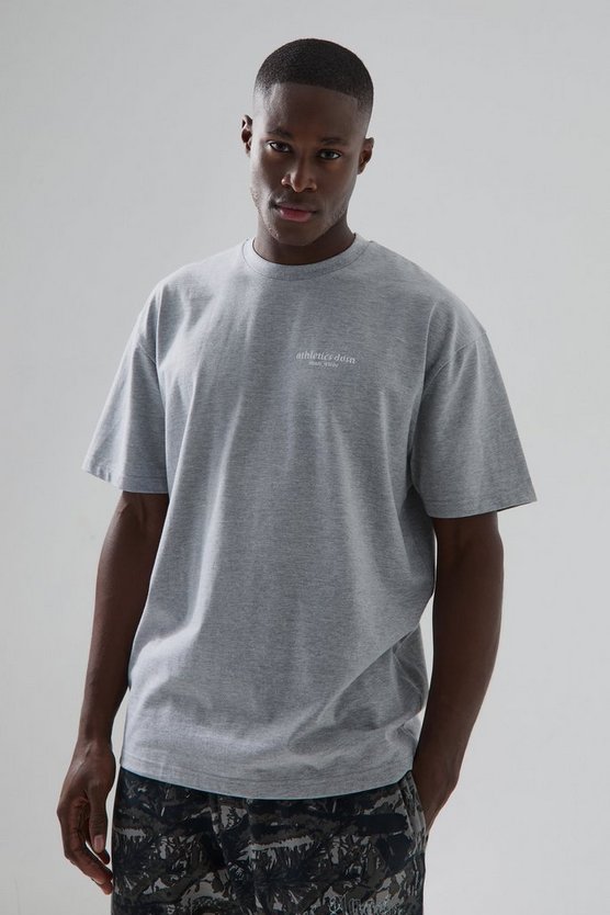 Man Active Oversize T-Shirt mit La Lift Club Print