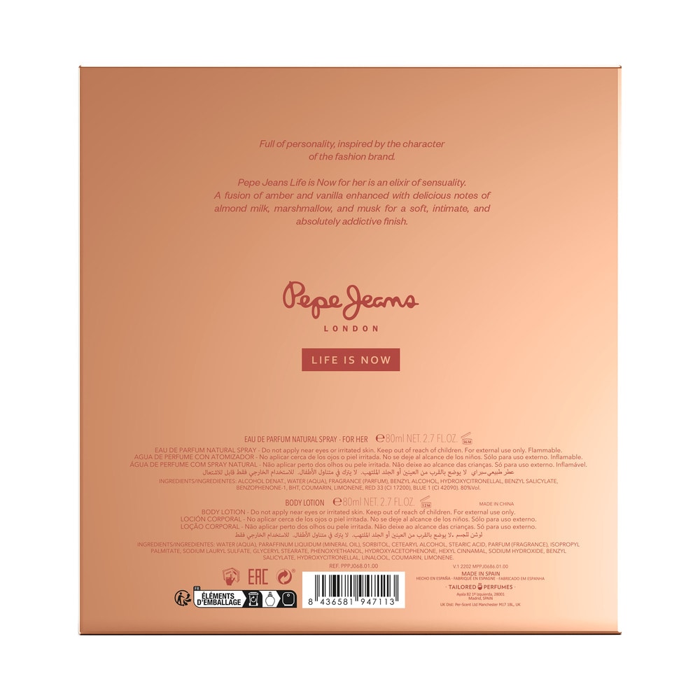 Pepe Jeans Life is now for her Coffret