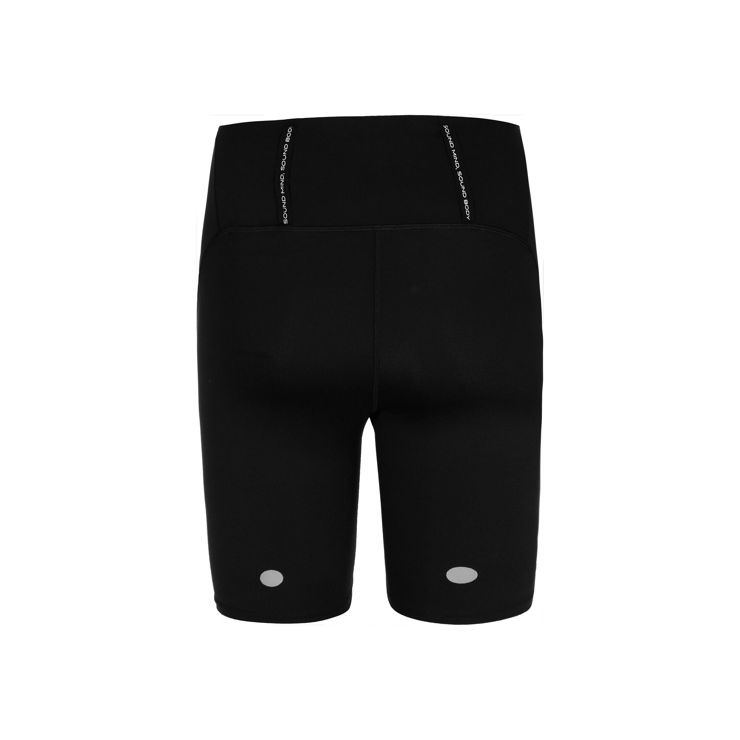 Road High Waist 8 Inch Short Lauftight Damen - Schwarz