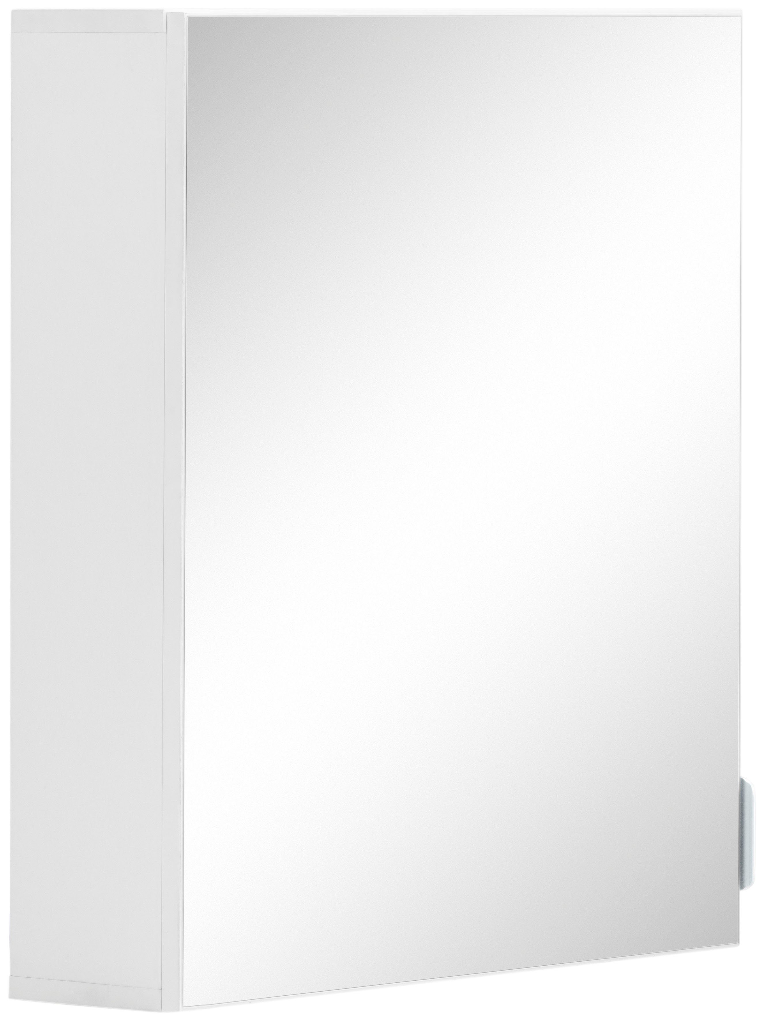 welltime Spiegelschrank Lage, Badschrank, Badezimmerschrank, 60 cm breit Pflegeleichte Oberfläche, FSC®-zertifiziert