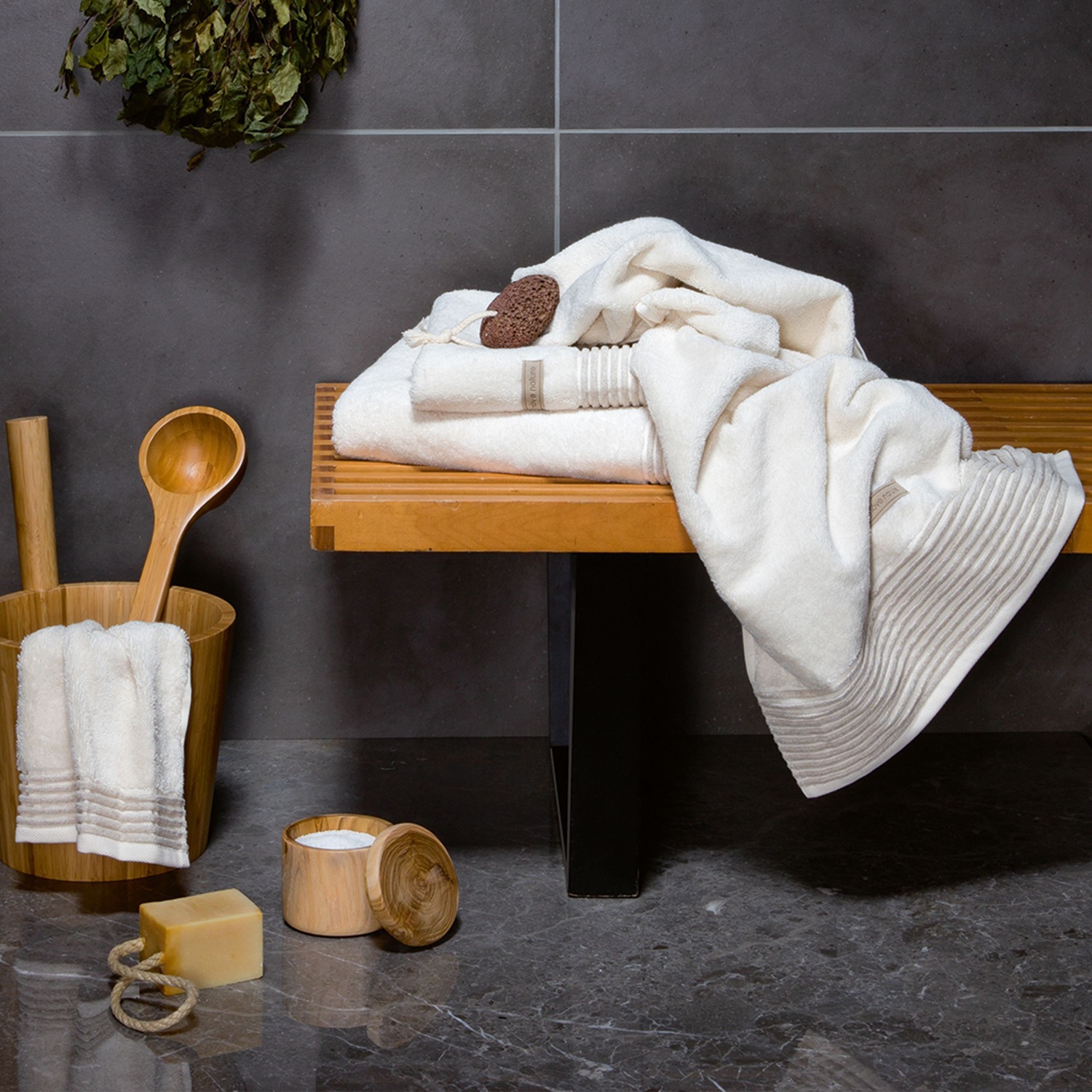 Waschhandschuh Wellness