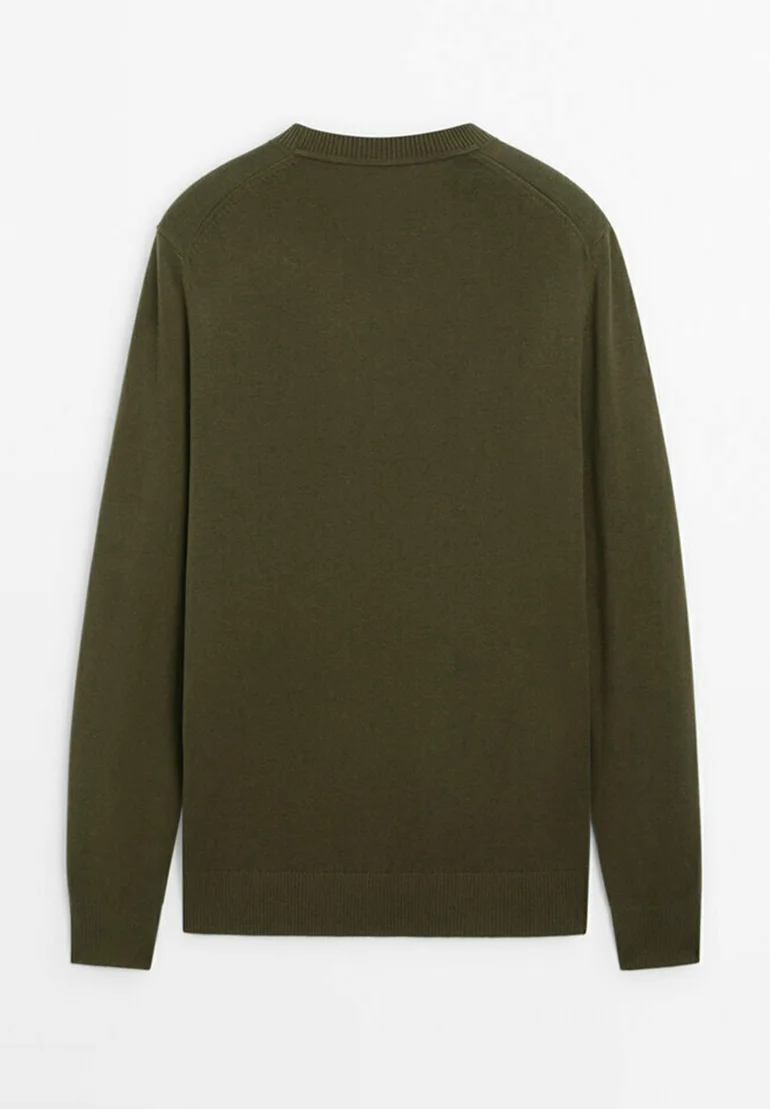 Massimo Dutti CON CUELLO REDONDO - Suéter