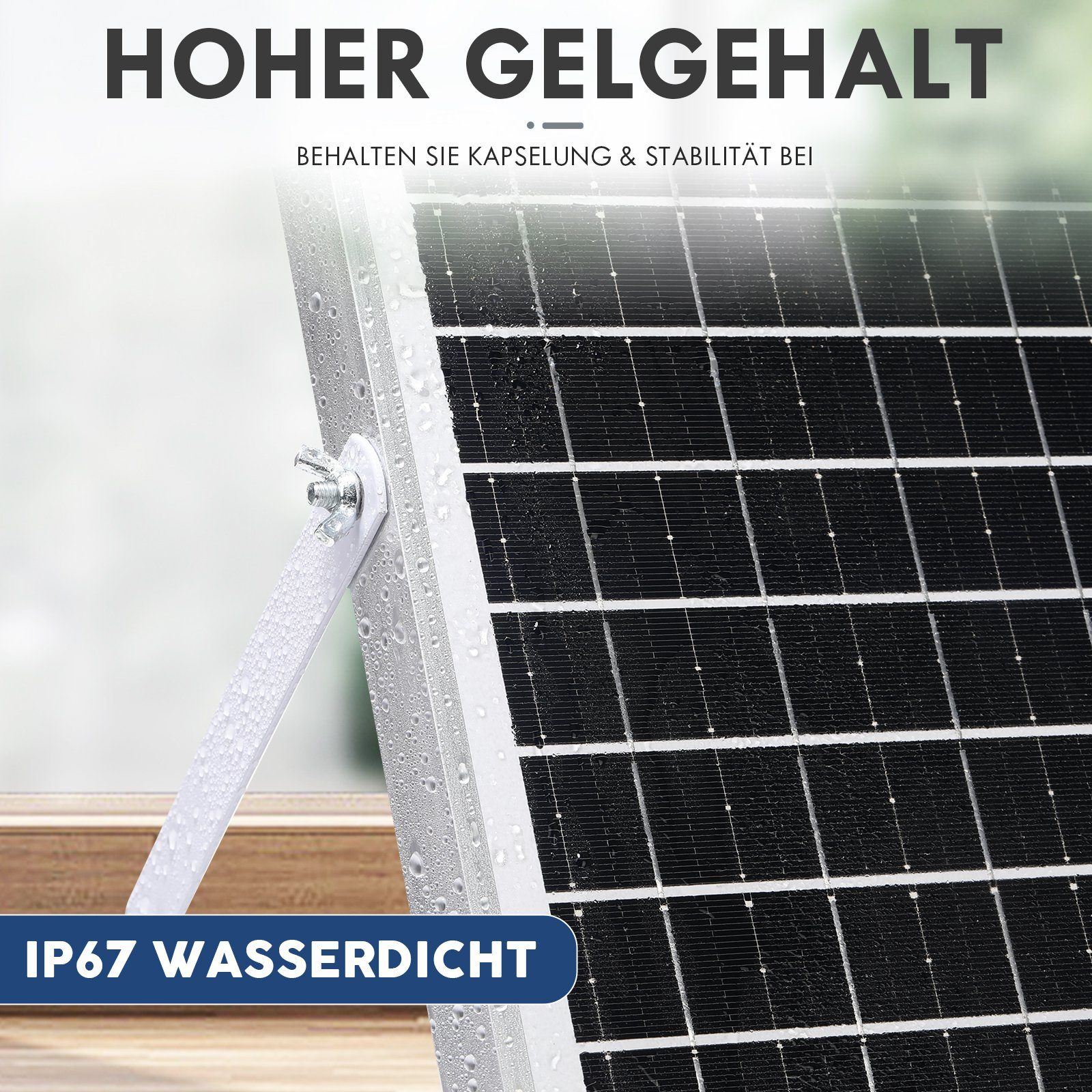 kehot Solaranlage 30W 12V Solarmodul Solaranlage Balkonkraftwerk Set, 30,00 W, Monokristallin, (Komplett-set), Solarzelle Kit mit 10A Solarladegerät für Caravan Camper Boot