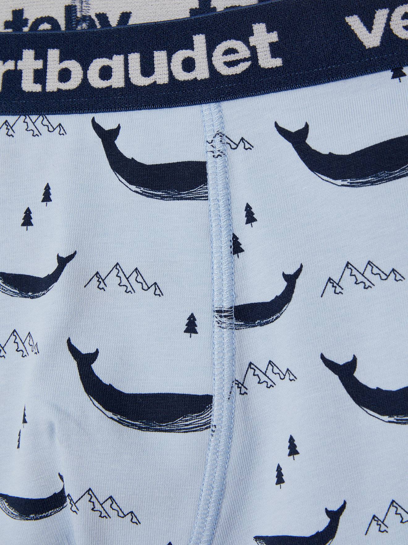 Vertbaudet 5er-Pack Jungen Boxershorts, Wale Oeko-Tex - pack blau