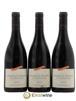 Chambolle-Musigny 1er Cru Les Gruenchers David Duband (Domaine)  2015 - Lot de 3 Bouteilles