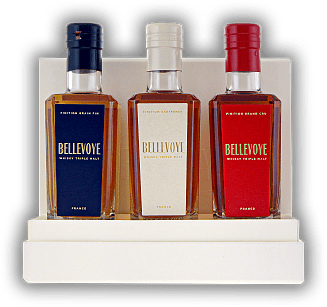 Bellevoye Trio 3x0,2 Liter Bleu, Blanc, Rouge Bellevoye Trio 3x0,2 Liter Bleu, Blanc, Rouge  0,6	 Liter - Vol 41%