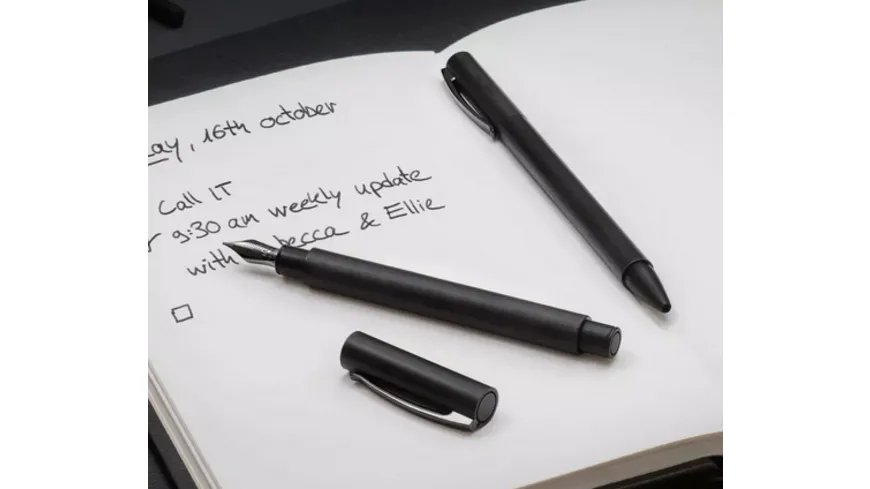 FABER-CASTELL Dreh-Kugelschreiber Ambition All Black