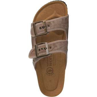 Natural World Tropic Pantolette in braun