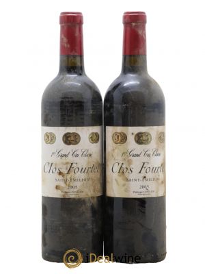 Clos Fourtet 1er Grand Cru Classé B  2005 - Lot de 2 Bouteilles