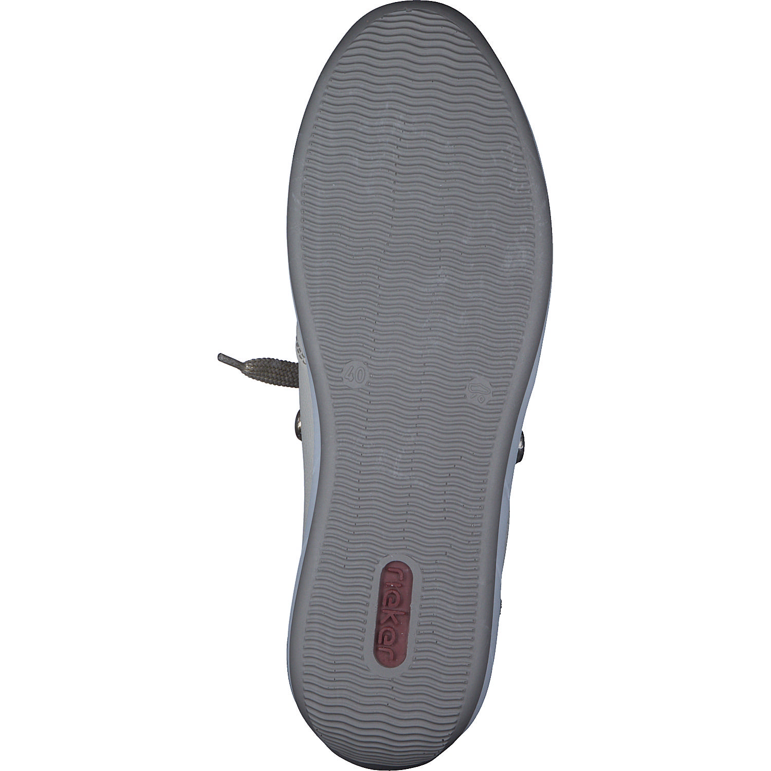 Rieker N1100, Schnürschuhe, Damen, Weiß