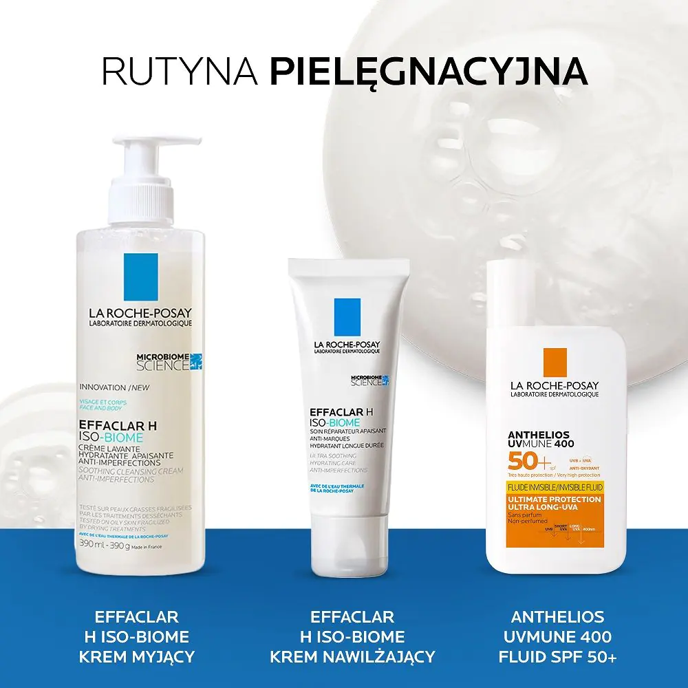 La Roche-Posay Effaclar H Iso-Biome Κρέμα Καθαρισμού