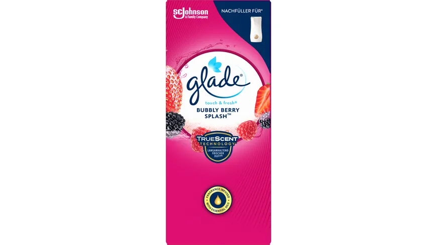 Glade Touch & Fresh Minispray Nachfüller Bubbly Berry Splash 10 ml
