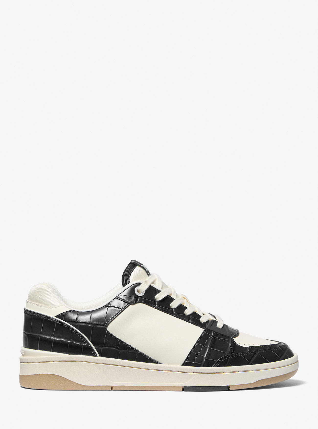 Skórzane buty sportowe Rebel - CZARNE