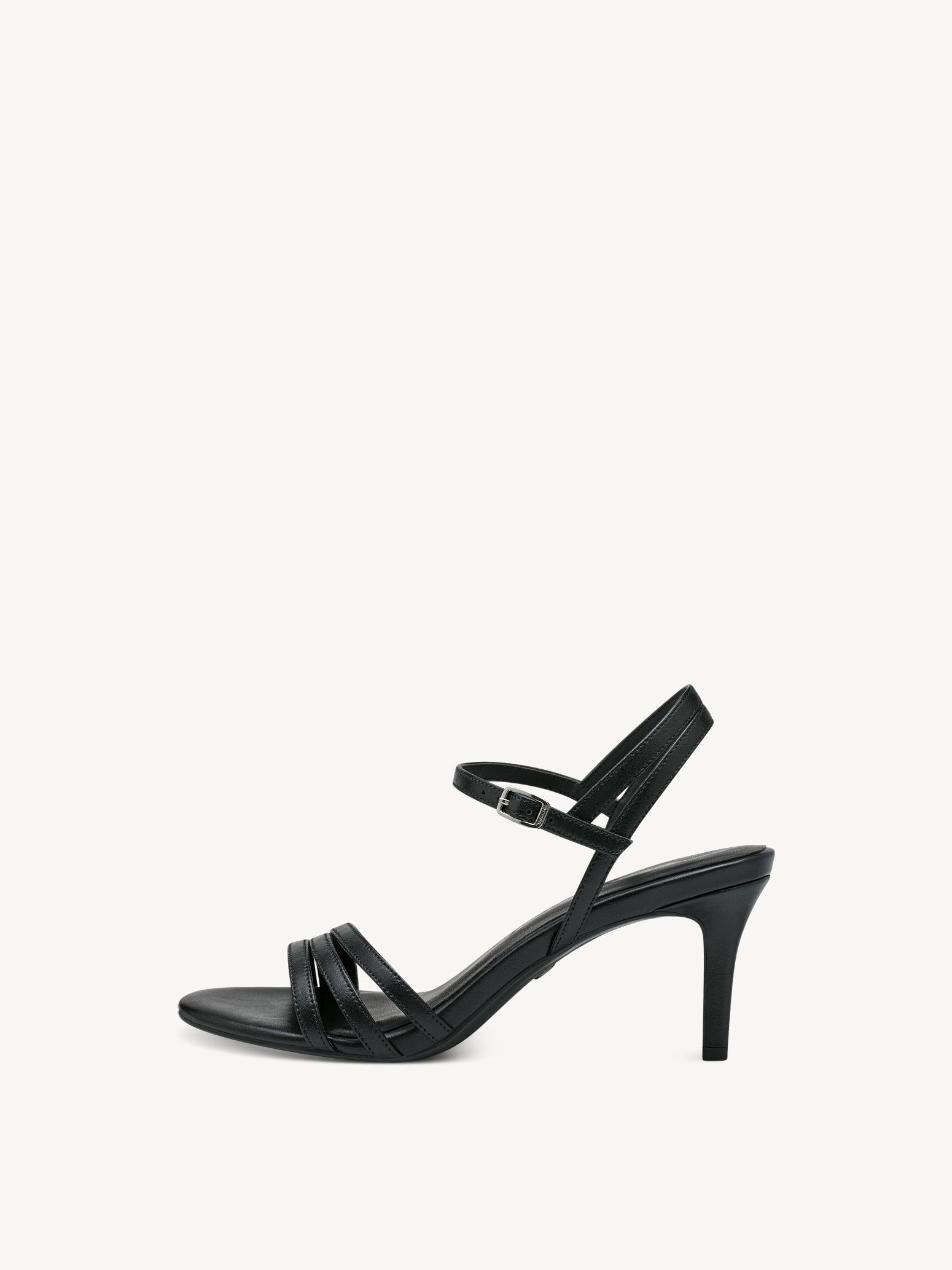 Sandale à talon - noir
