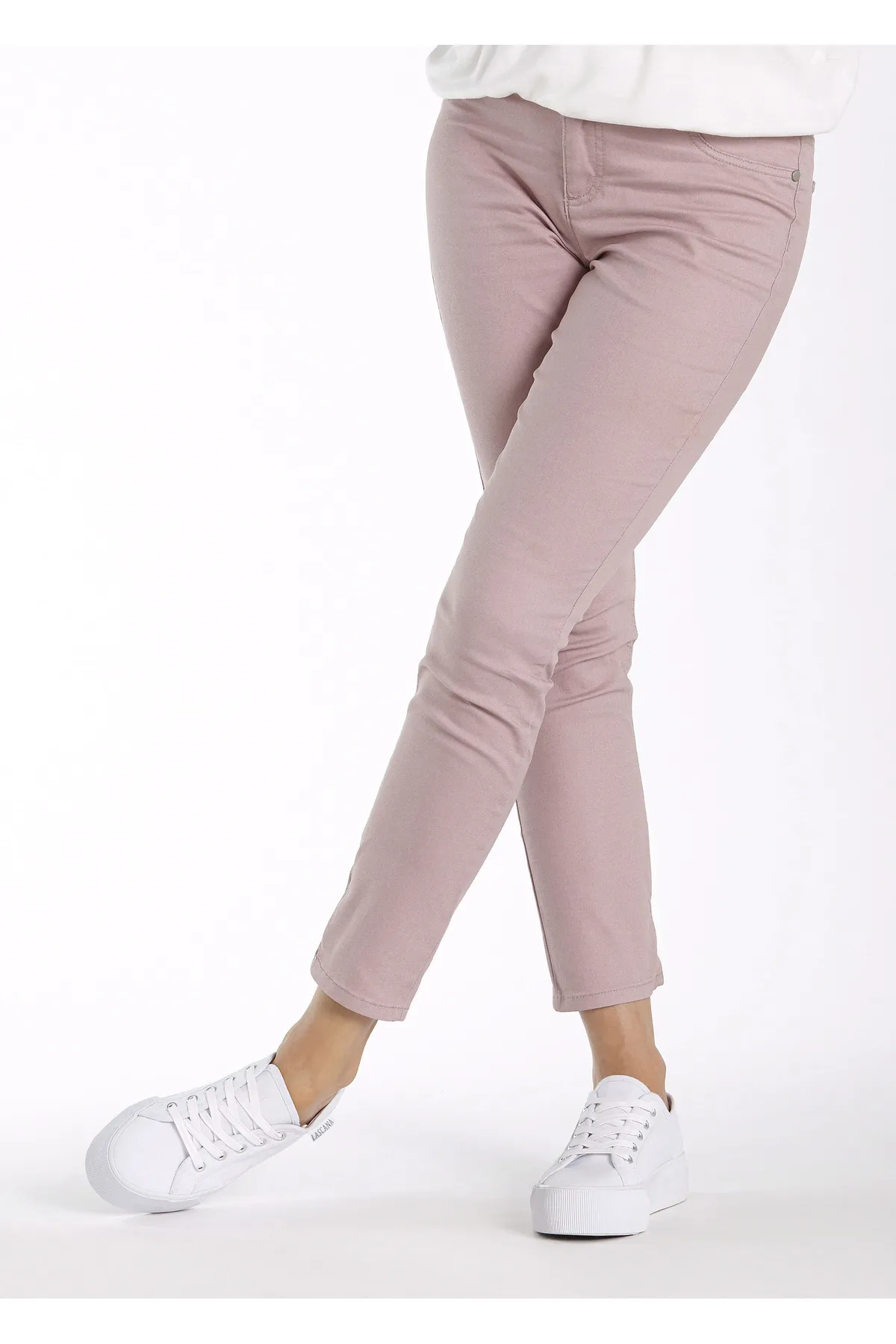LASCANA  Sneaker - Weiß - Plateau Absatz