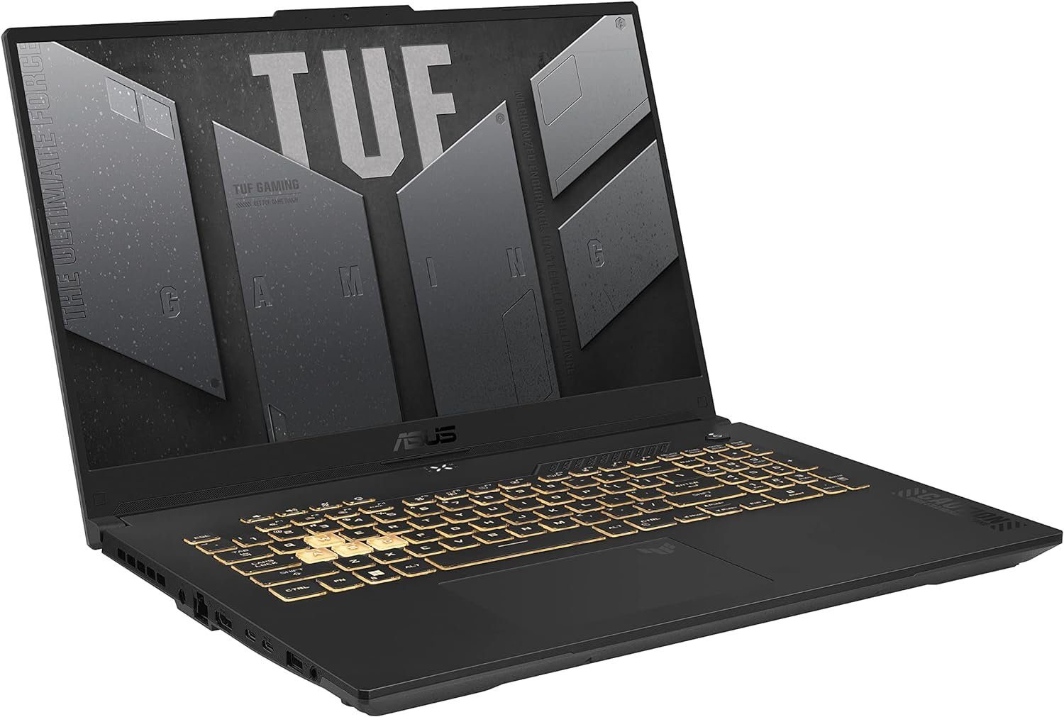 Asus TUF Gaming F17 Laptop Gaming-Notebook (Intel Core i7, RTX 4060, 1024 GB SSD, IPS Display, 16 GB RAM, NVIDIA RTX 4060 Windows 11 QWERTZ Tastatur)