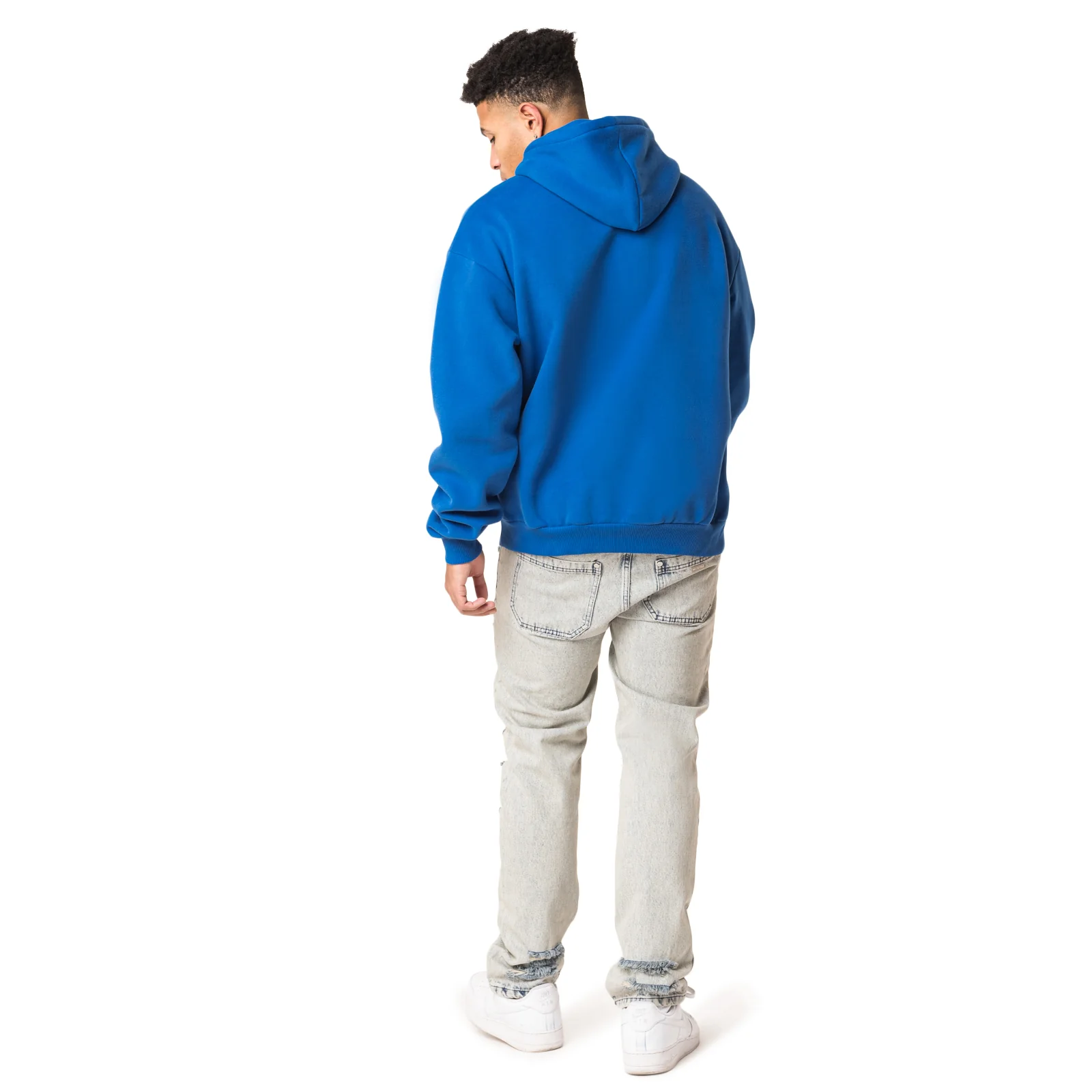 ROYAL BLUE VADITIM FUTURISTIC HOODIE