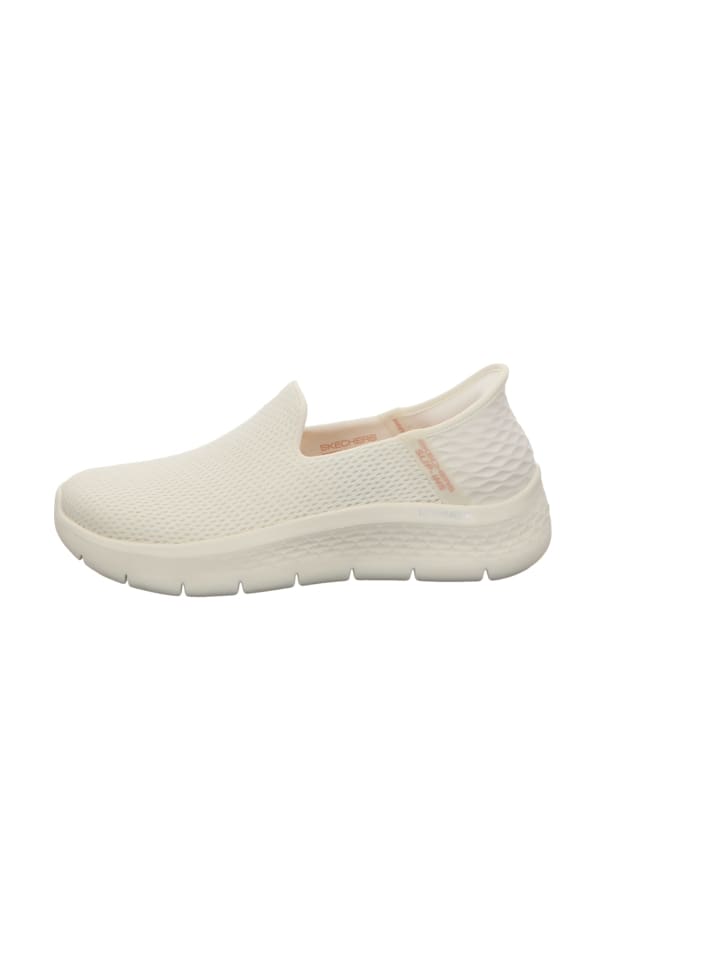 Skechers Sportliche Slipper in Weiß günstig kaufen