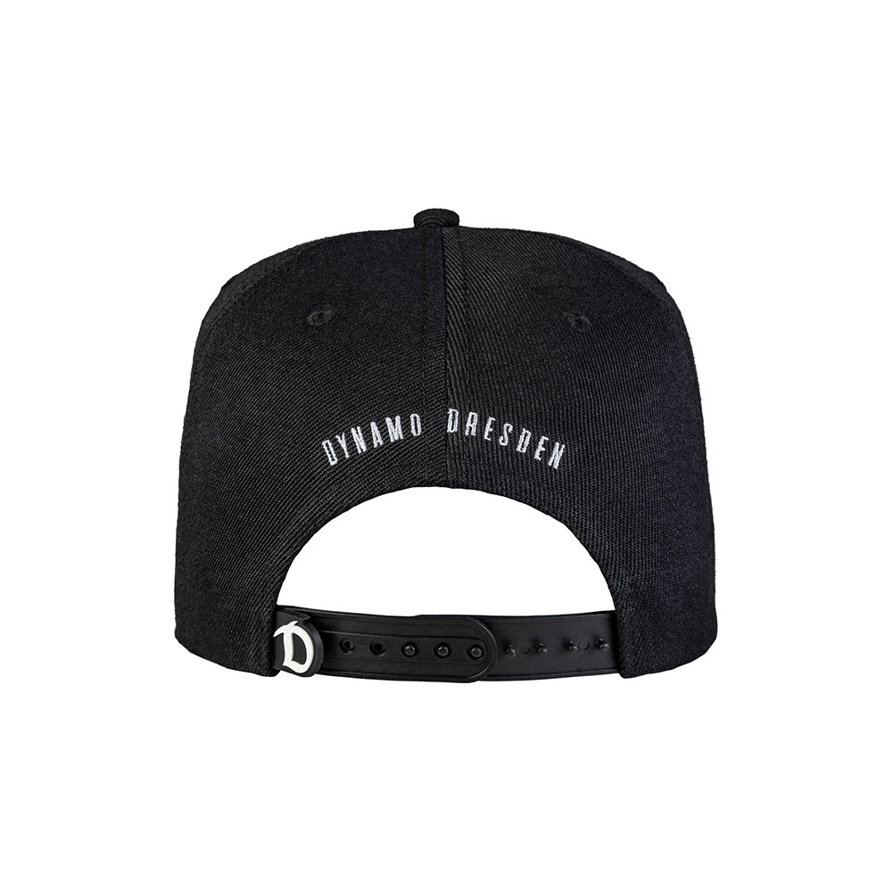 Basecap Wappen BRUSH Snapback schwarz