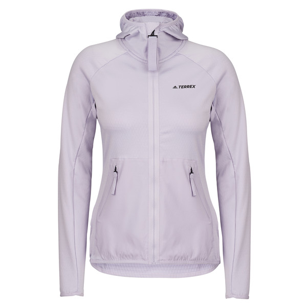 W TERREX TECH FLOOCE LIGHT HOODED JACKET Damen - Fleecejacke