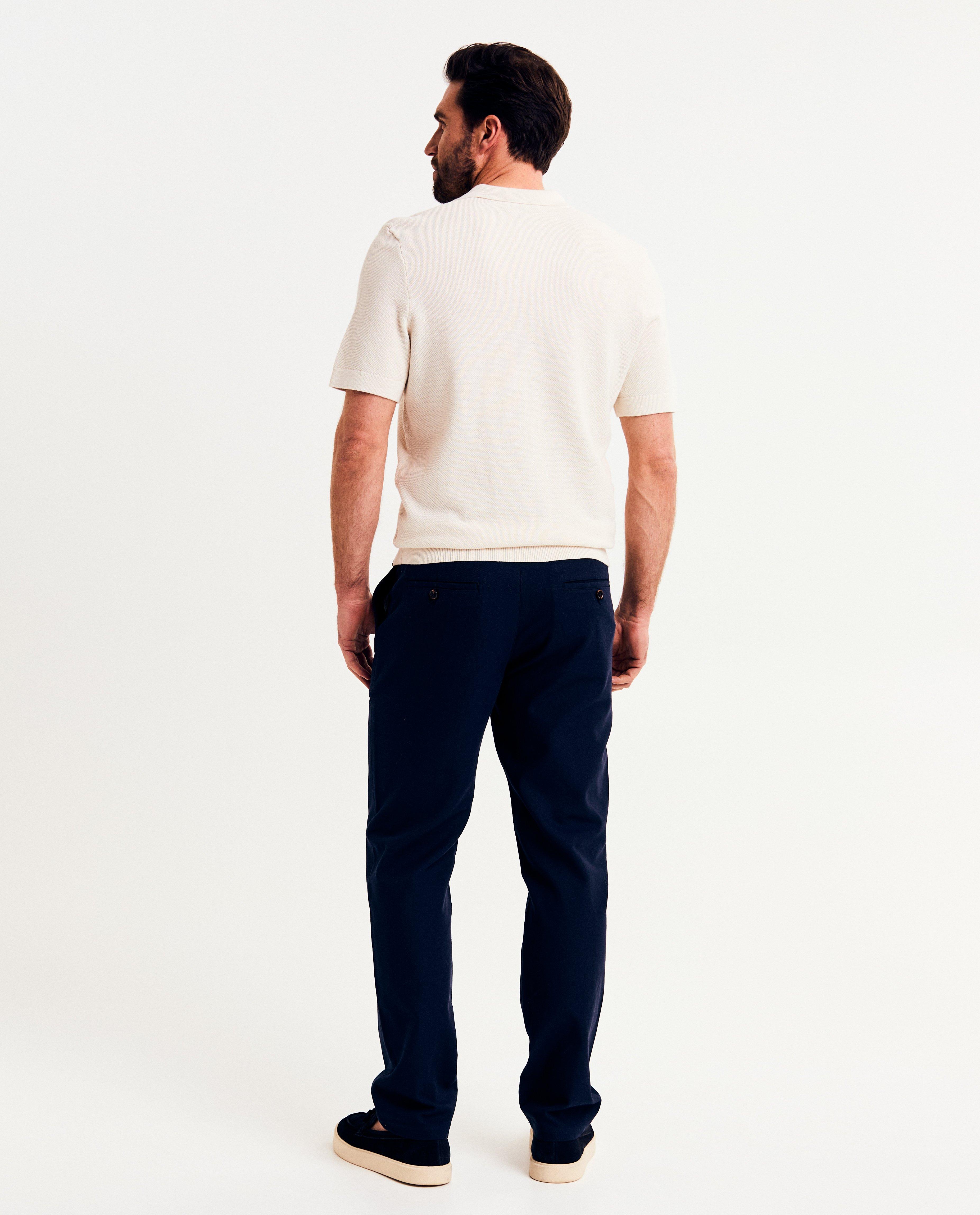 Tricou polo Hampton Bays alb