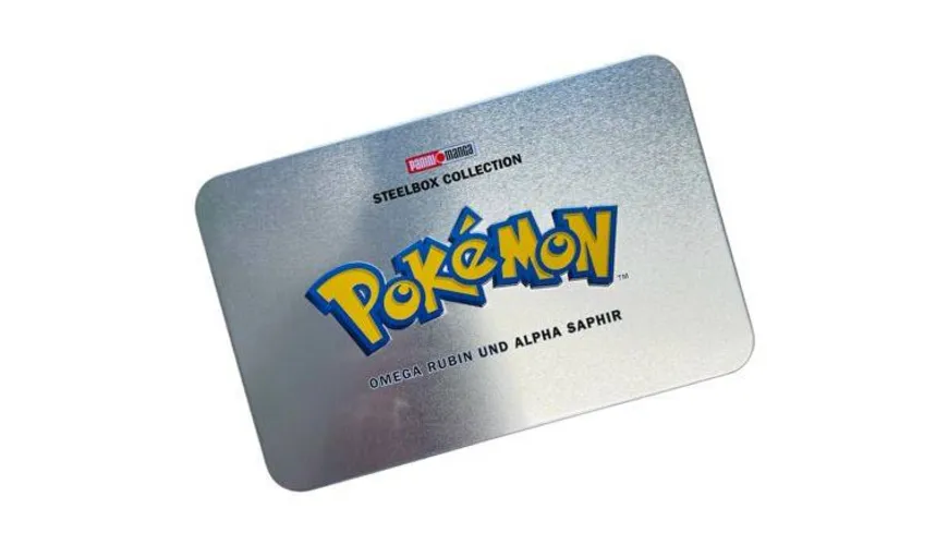 Pokémon Omega Rubin und Alpha Saphir (Steelbox) - Limitiert auf 2222 Exemplare!