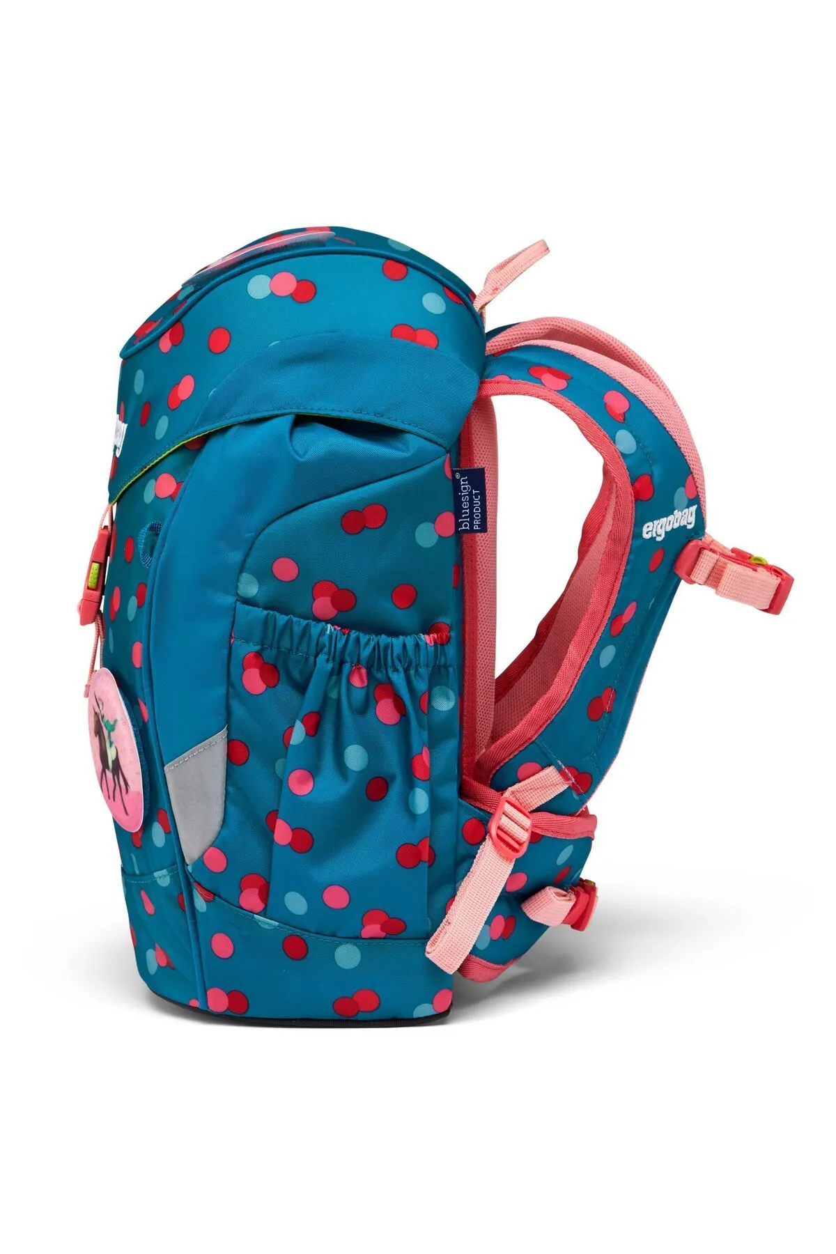 Ergobag  Mini Kinderrucksack 33 cm inkl. Klettie-Set
