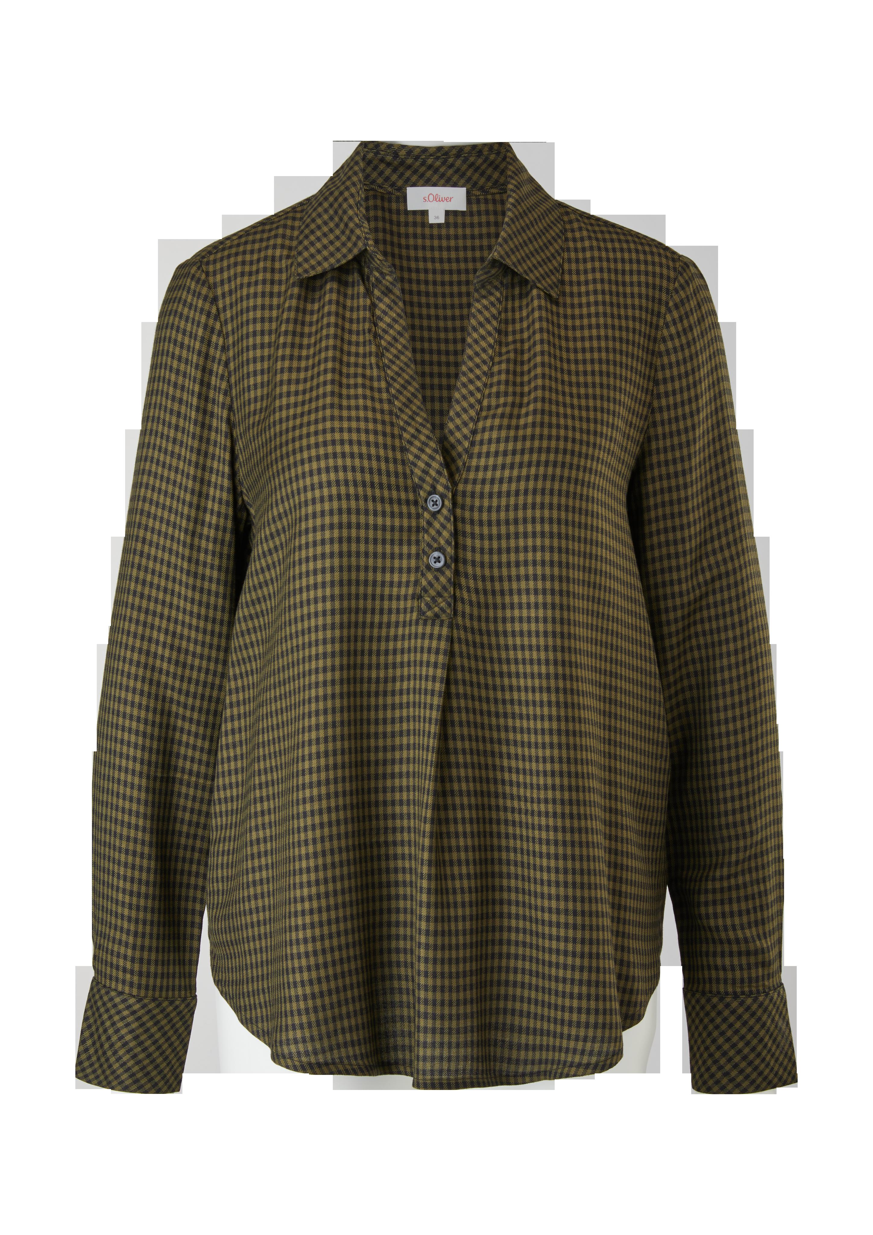 Bluse mit Karomuster  2120721-79N7