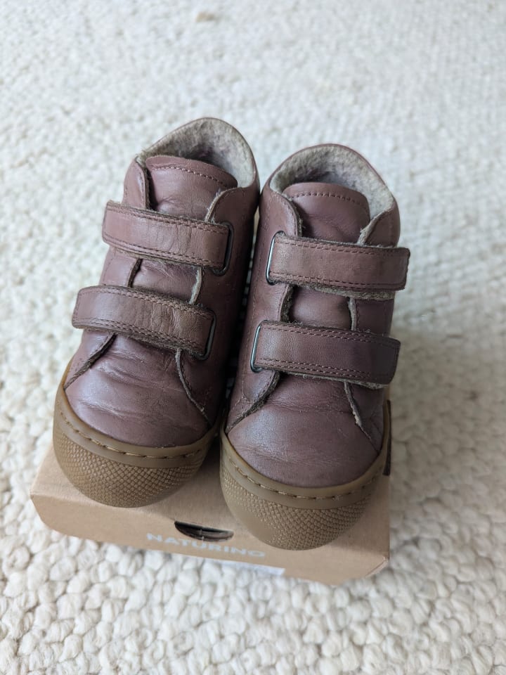 Naturino Leder-Sneakers in Rosa günstig kaufen 26
