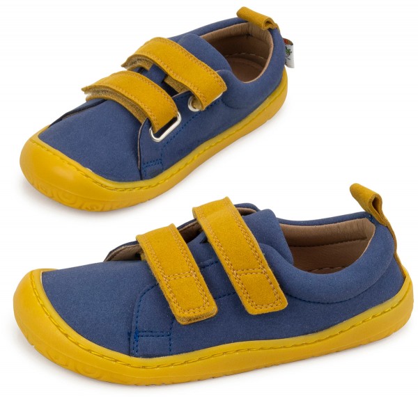 Poppis ~ Nono LowCut Klettschuh ~ Blau/Gelb