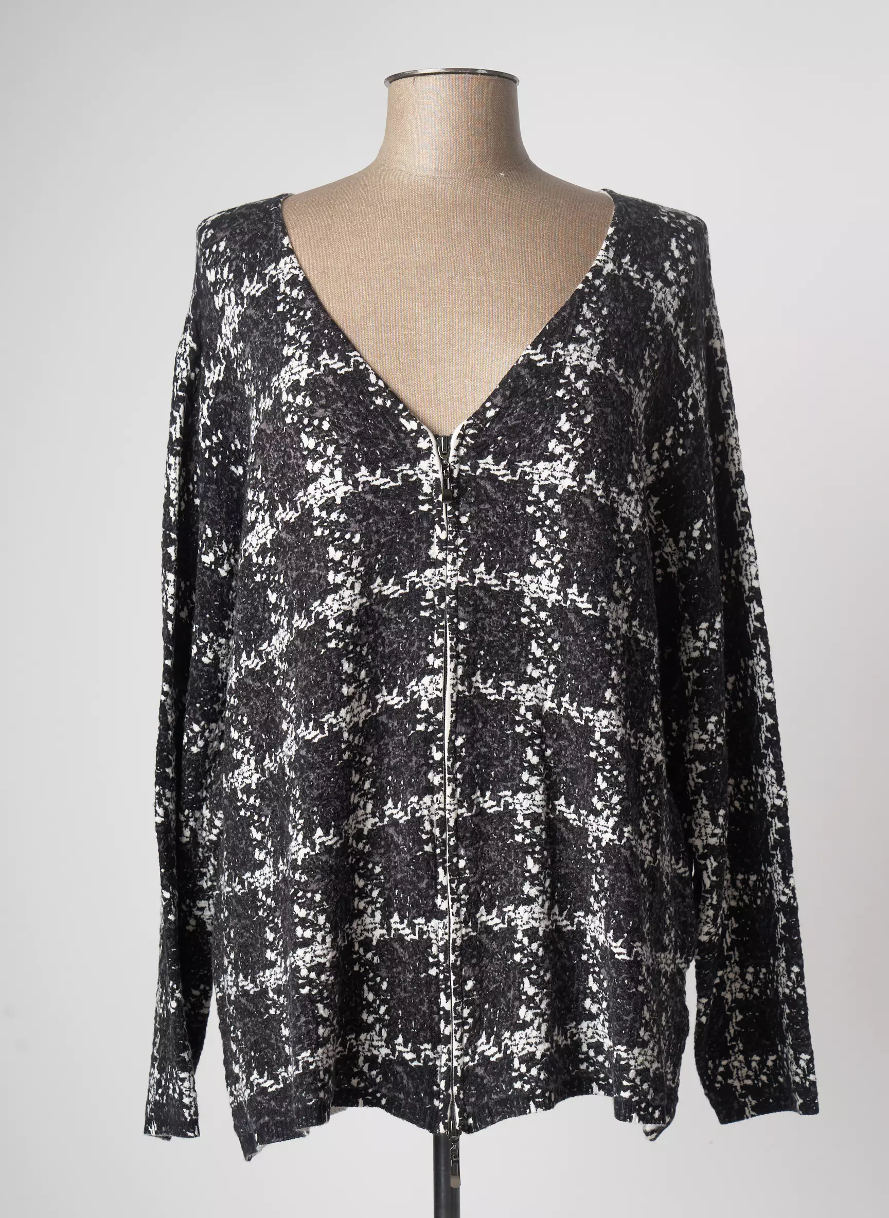 Passioni Cardigans Femme couleur gris