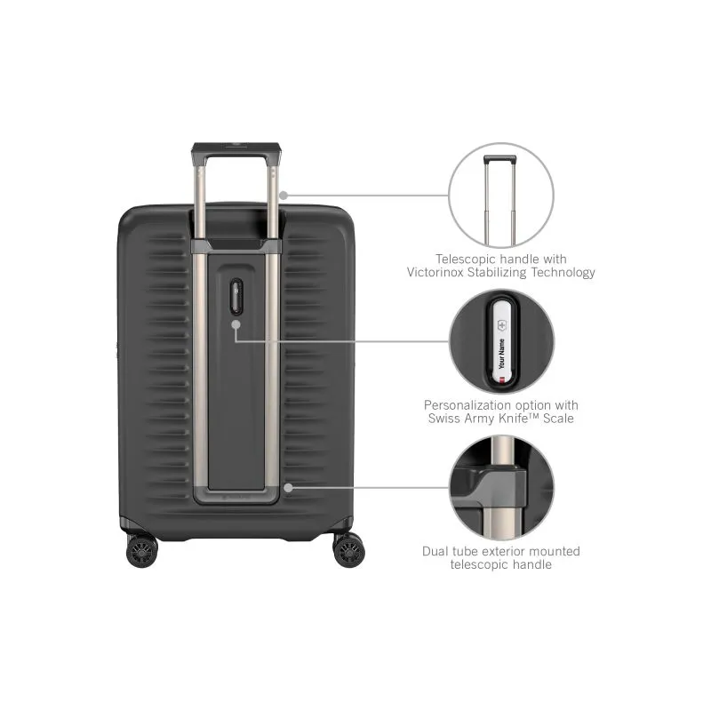 Victorinox Airox Advanced Medium Case Erweiterbar (69 cm) - Black