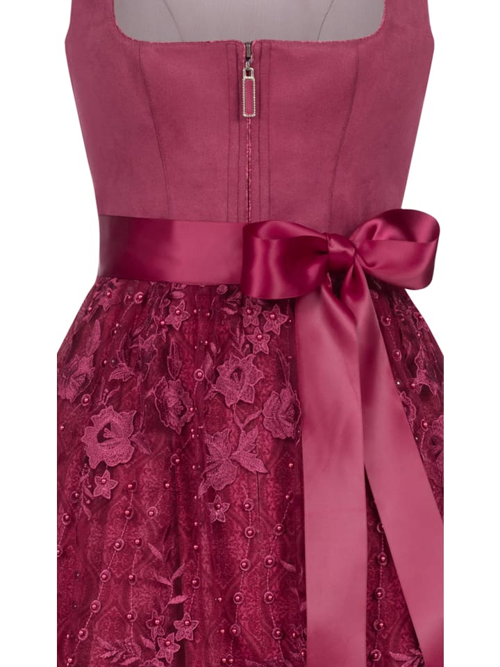 Nübler Midi Dirndl Gundi in Beere günstig kaufen