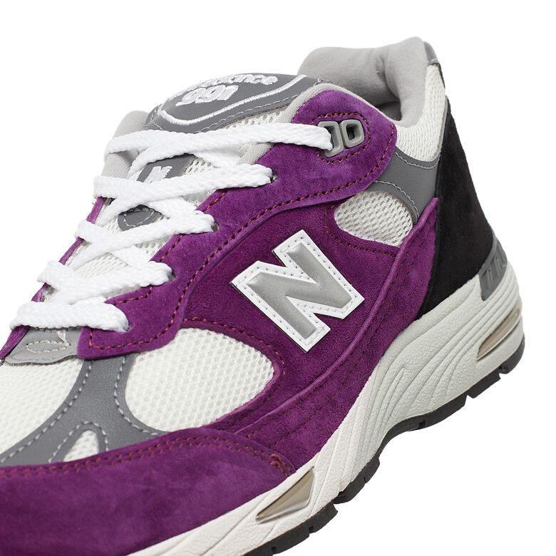 New Balance Wmns W991PUK grape juice alloy/black