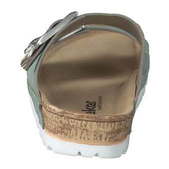 Rieker Pantolette in grün