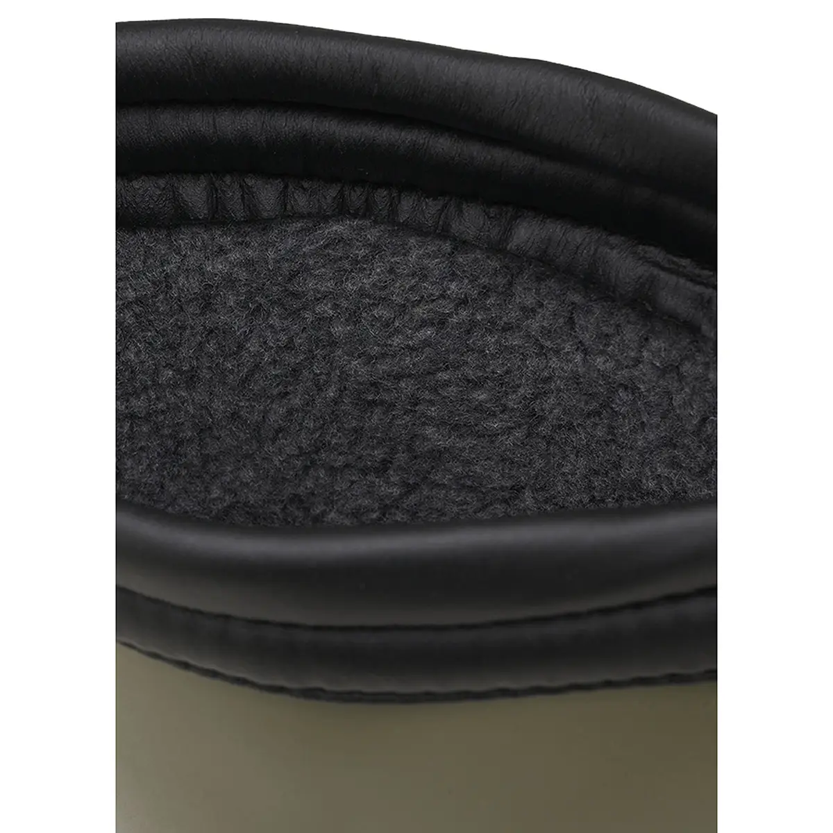 Gummistiefel mit Futter oliv