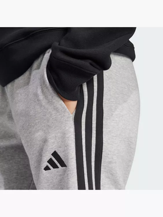 adidas Essentials 3-Streifen French Terry Cuffed Hose