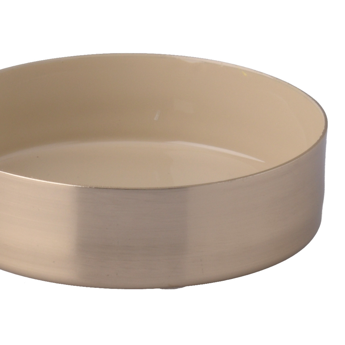 Kleines Deko-Tablett in Gold-Optik