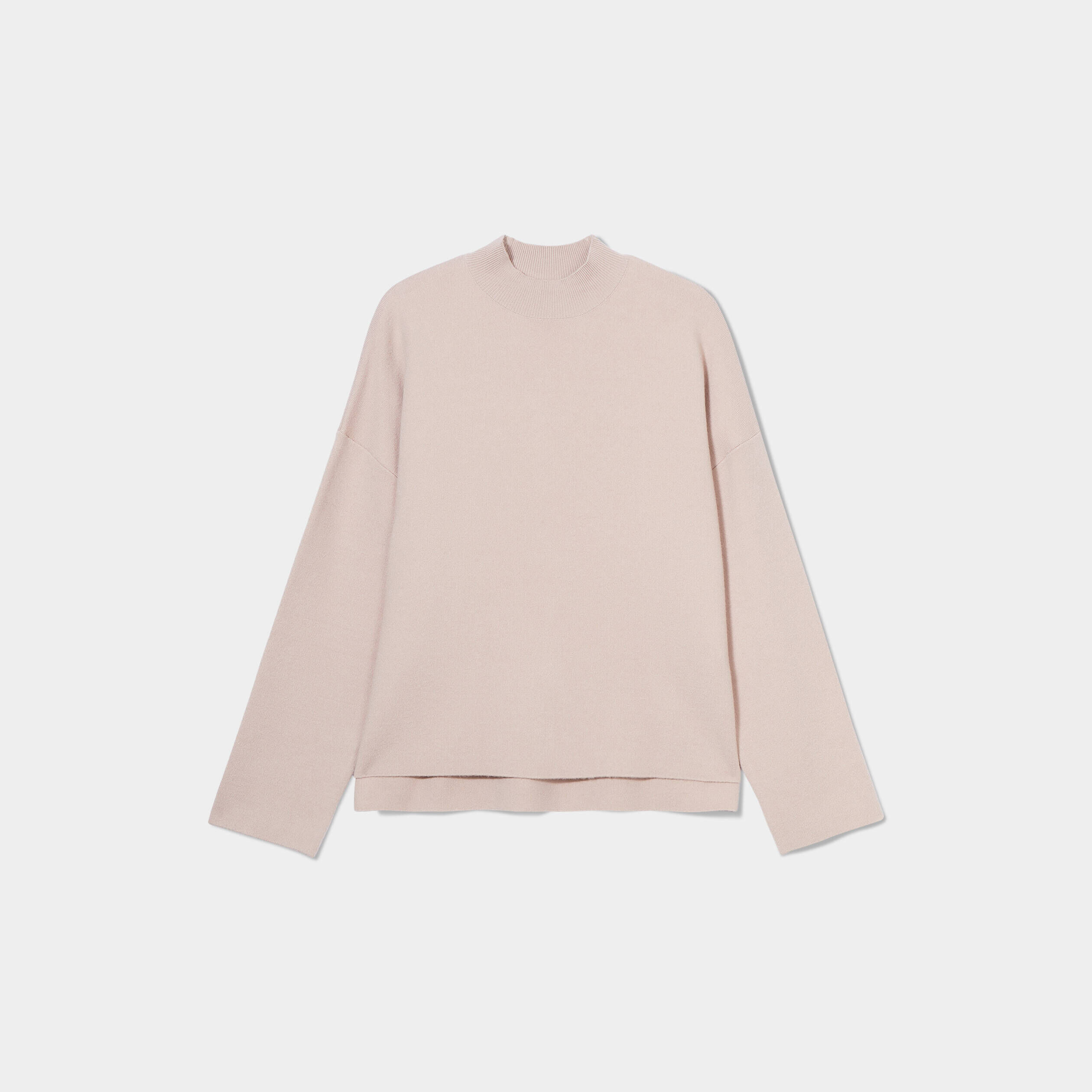 Pull col montant sable femme | Cache Cache