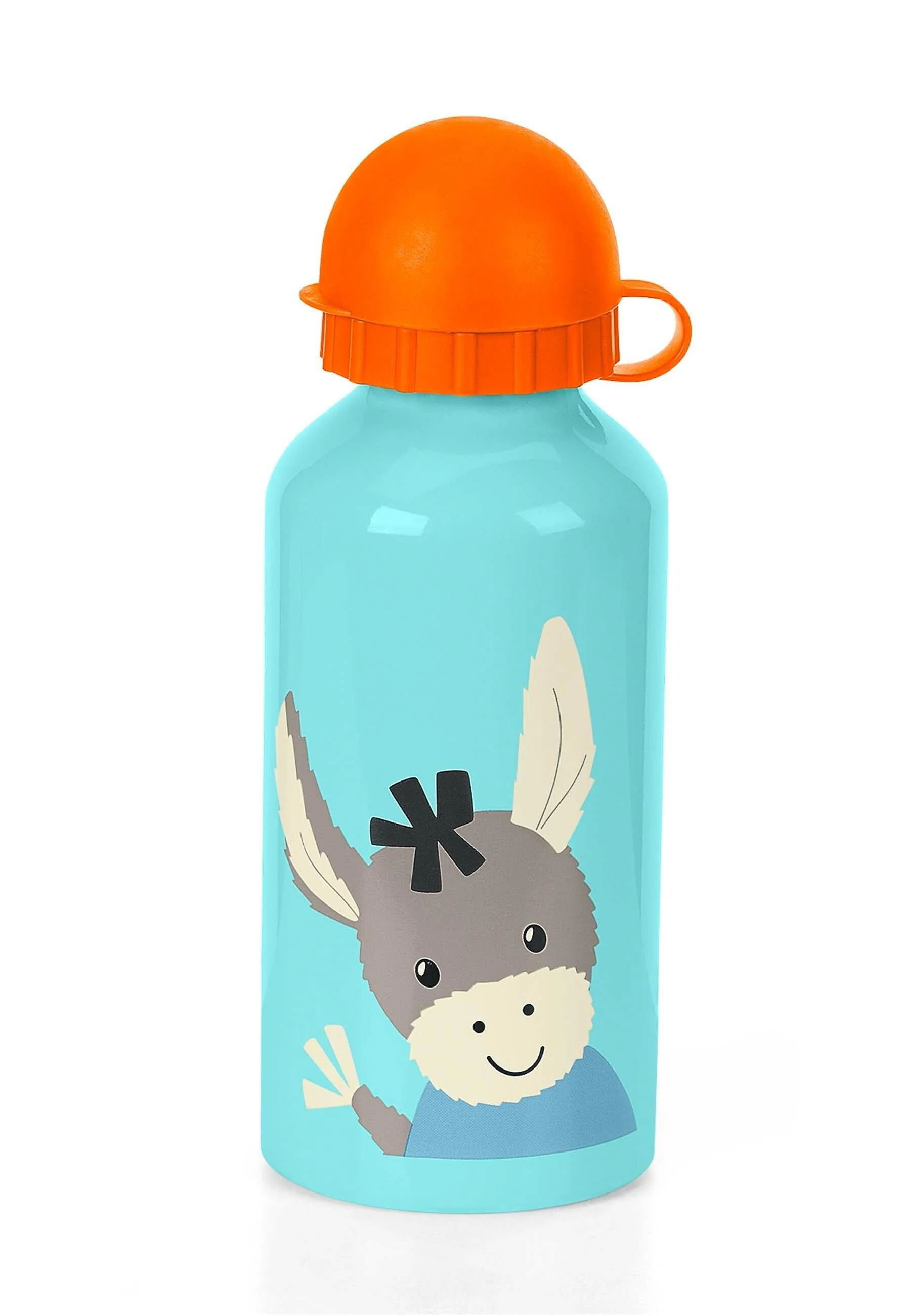 Trinkflasche Esel Emmi in Blau für 400 ml