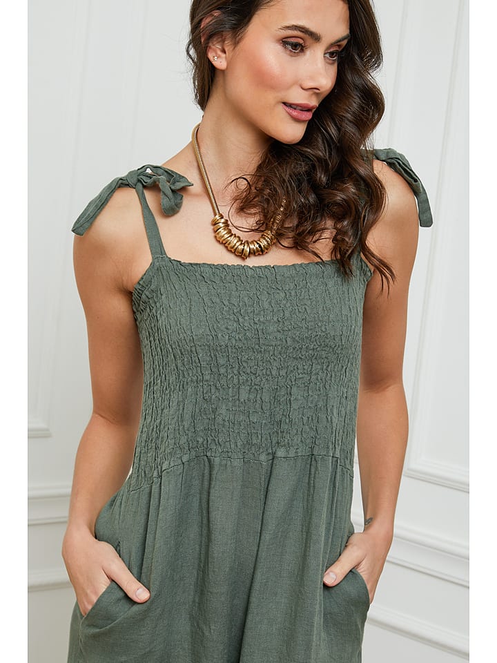 La Compagnie Du Lin Leinen-Jumpsuit 