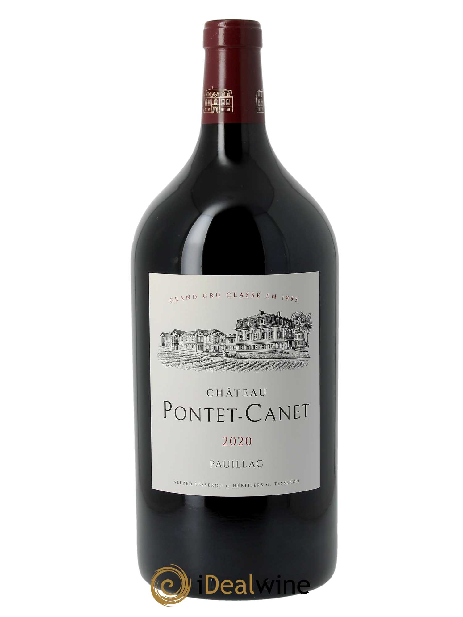 Château Pontet Canet 5ème Grand Cru Classé  2020 - Lot de 1 Double-magnum