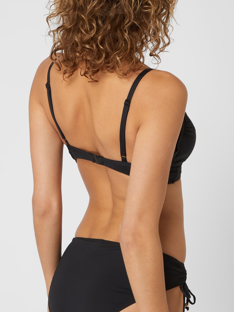 PLUS SIZE Bikini-Oberteil mit Bügeln in schwarz