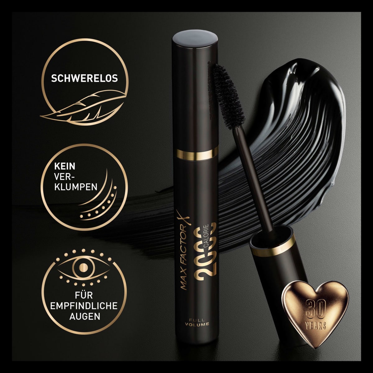 Mascara 2000 Calorie Volume 002 Black Brown, 9 ml